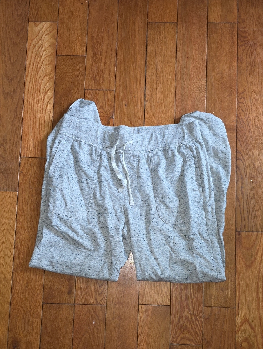 57 - Sonoma Light Heather Gray Women's Jersey Lounge Pants
